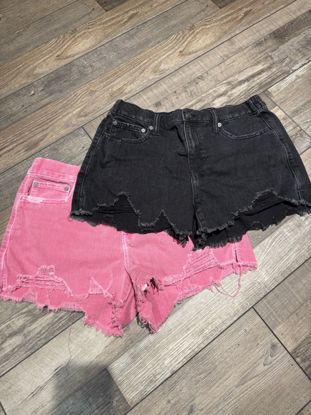 aerie cut off shorts medium pre-owned